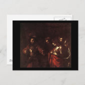 Caravaggio The Martyrdom St Ursula Briefkaart (Voorkant / Achterkant)