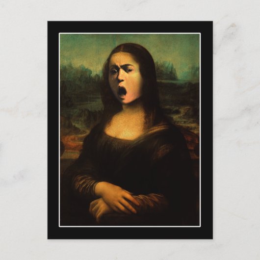 Caravaggio's Mona Medusa Briefkaart (Voorkant)