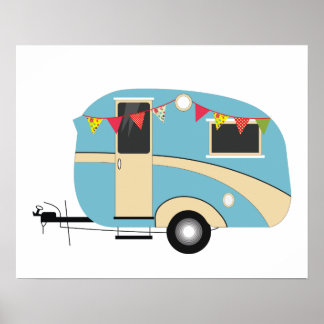 Caravan Art Print