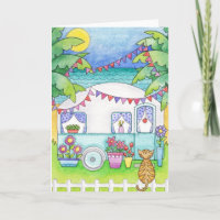 Caravan Art Wenskaart
