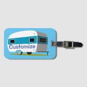 Caravan Camper RV Thunder_Cove Bagagelabel (Voorkant (horizontaal))