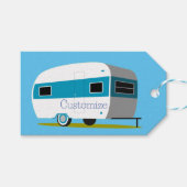 Caravan Camper RV Thunder_Cove Cadeaulabel (Voorkant (Horizontaal))