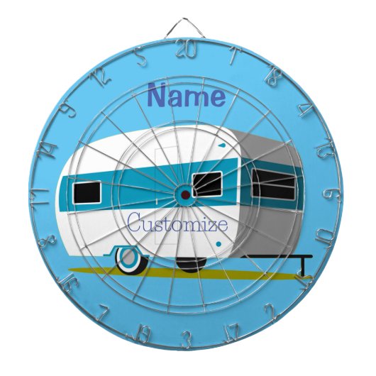 Caravan Camper RV Thunder_Cove Dartbord (Voorkant)