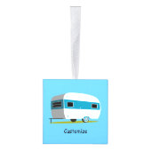 Caravan Camper RV Thunder_Cove Kubus Ornament (Rechts)