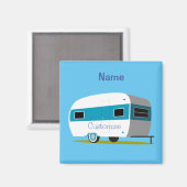 Caravan Camper RV Thunder_Cove Magneet (Voorkant / Achterkant)