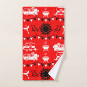 Caravan Camping Decor Bad Handdoek (Handdoek)