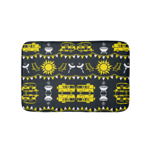 Caravan Camping Decor Badmat