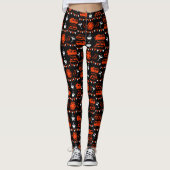Caravan Camping Decor Leggings (Voorkant)