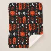 Caravan Camping Decor Sherpa Deken (Voorkant)