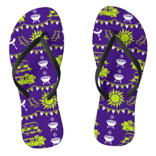 Caravan Camping Decoratie Teenslippers