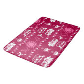 Caravan Camping Home Decor Badmat (Gekanteld)