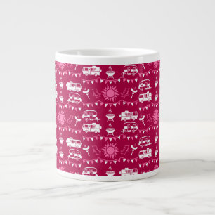 Caravan Camping Home Decor Extra Grote Beker