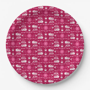 Caravan Camping Home Decor Papieren Bordje