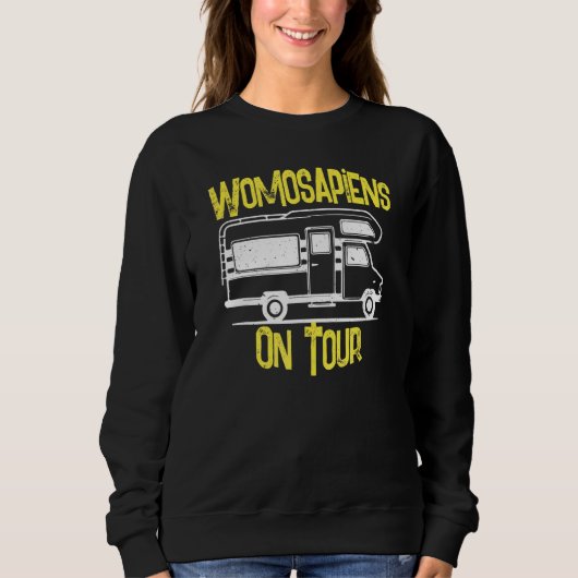 Caravan Camping Mobil I Adventure Vacking Trui (Voorkant)