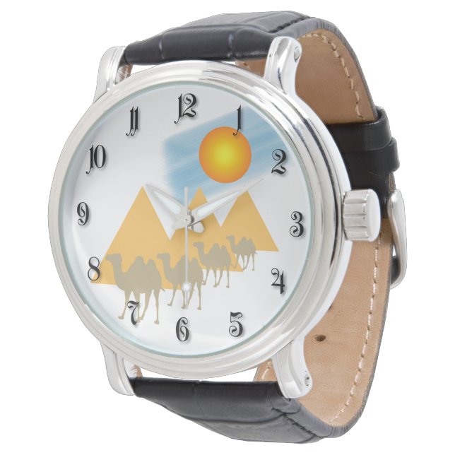Caravan Horloge (Gekanteld)