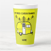 Caravan Kunstcadeautjes in ruste houden van mijn c Latte Mok (Voorkant)