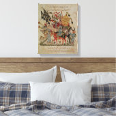 Caravan naar Mecca Canvas Afdruk (Insitu (Slaapkamer))