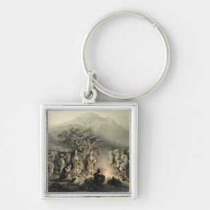 Caravan of Armenian Merchants, Transkaukasia, plat Sleutelhanger