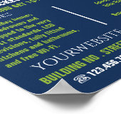 Caravan Park, Holiday Park Adverteren Poster (Hoek)