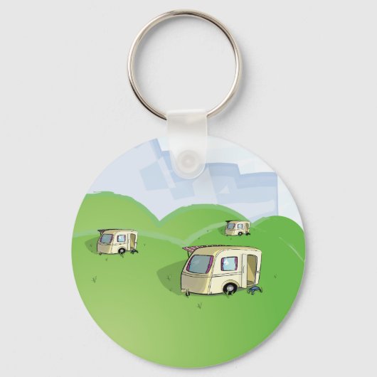 caravan park sleutelhanger (Voorkant)