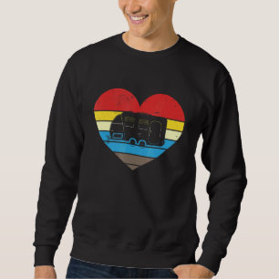 Caravan Retro Heart Camping Trui