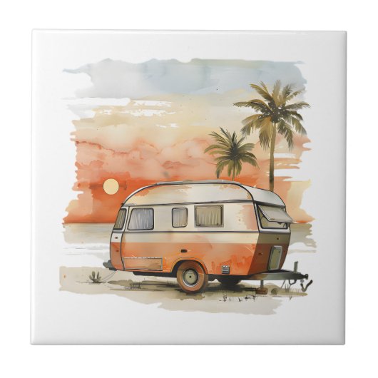 Caravan Tegeltje (Voorkant)