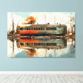  Caravan Trailer RV Thunder_Cove Canvas Afdruk (Insitu (Houten vloer))