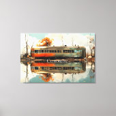  Caravan Trailer RV Thunder_Cove Canvas Afdruk (Voorkant)