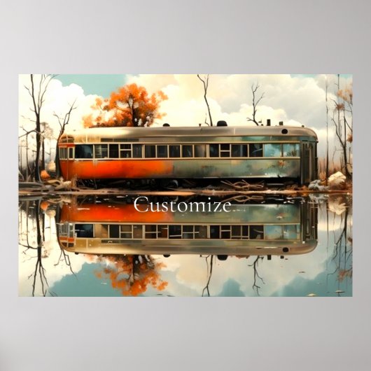 Caravan Trailer RV Thunder_Cove Poster (Voorkant)