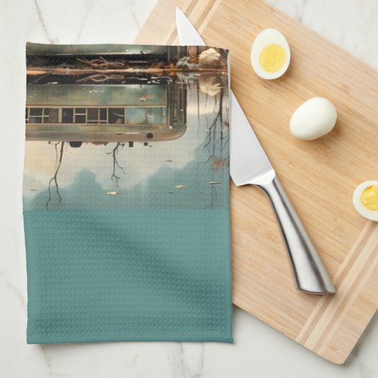 Caravan Trailer RV Thunder_Cove Theedoek (Quarter Fold)