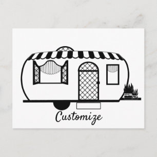 Caravan Trailer Thunder_Cove Briefkaart