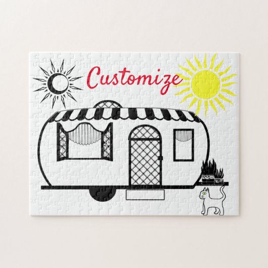 Caravan Trailer Thunder_Cove Legpuzzel (Horizontaal)