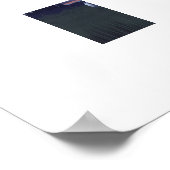 Caravane Argent RV & Nuit Grande Impression (Coin)