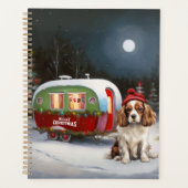 Caravane de Noël Cavalier King Charles Spaniel (Devant)