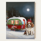 Caravane de Noël Cavalier King Charles Spaniel (Dos)