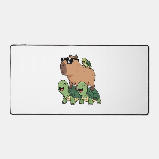 Caravane de tortue Capybara, Funny Capybara (Recto)