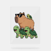 Caravane de tortue Capybara, Funny Capybara (Recto)