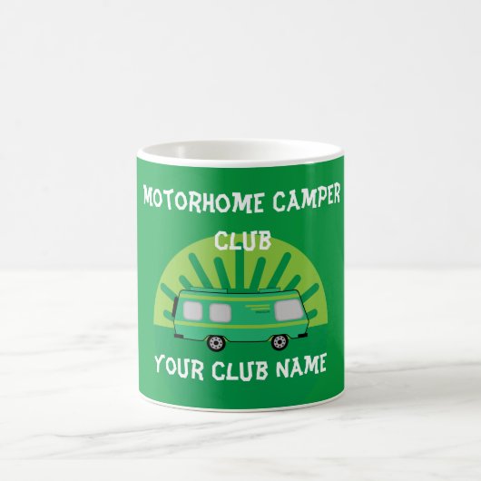 Caravane Et Motorhome Clubs Coffee Mug Porte - clé (Centre)