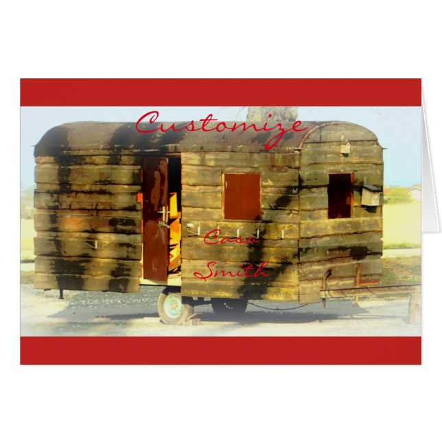 Caravane gitane patinée Thunder_Cove n'importe que (Devant horizontal)