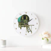 Caravane tzigane traditionnelle grande horloge (Maison)