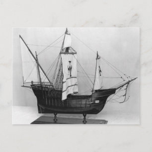 Caravel of Christoffel Columbus Briefkaart