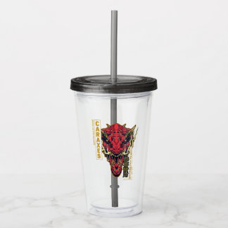 Caraxes Hoofd Jaar van de Draak | 恭喜發財 Acryl Drinkbeker