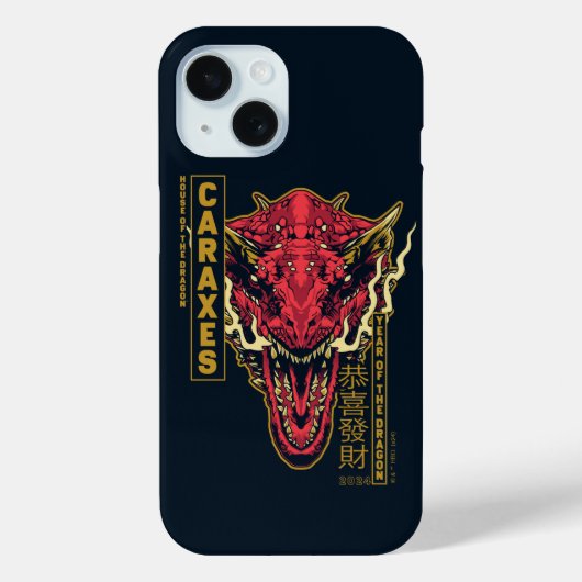 Caraxes Hoofd Jaar van de Draak | 恭喜發財 Case-Mate iPhone Case (Achterkant)