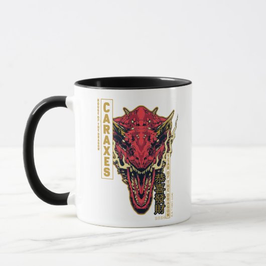 Caraxes Hoofd Jaar van de Draak | 恭喜發財 Mok (Links)