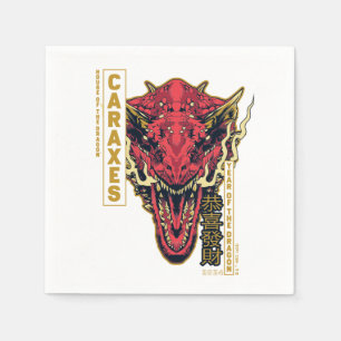 Caraxes Hoofd Jaar van de Draak   恭喜發財 Servet