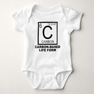 Carbon Based Life Form Funny Baby Draag Romper