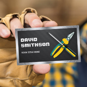 Carbon Fibre Handyman Repair Tools Electron Visitekaartje