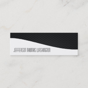 Carbon Fibre Professional Slim-Visitekaartjes Mini Visitekaartje