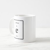 carbon koffiemok (Voorkant links)
