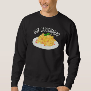 Carbonara Italiaans Carbonara Pasta Trui